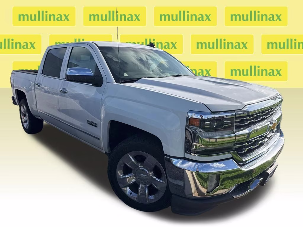 2018 Summit White Chevrolet Silverado 1500 LTZ 4X4 Truck