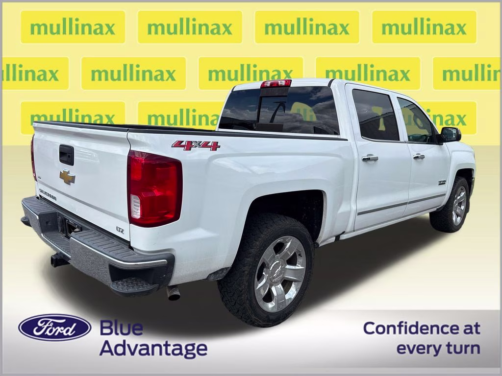 2018 Summit White Chevrolet Silverado 1500 LTZ 4X4 Truck