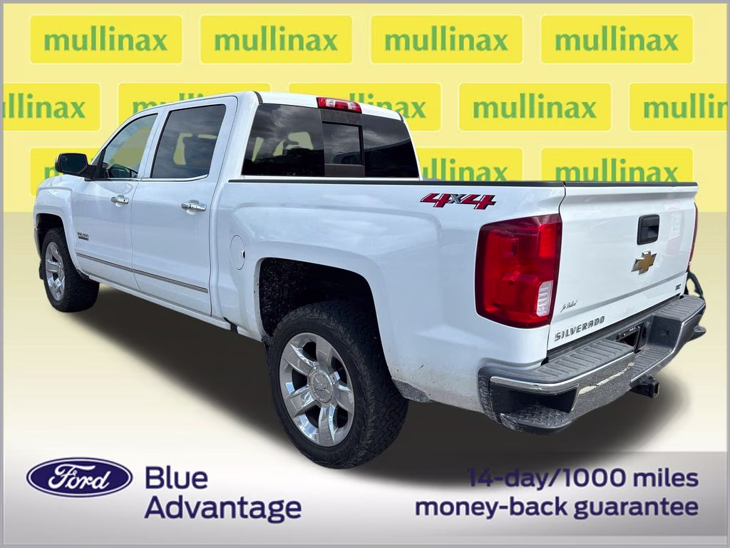 2018 Summit White Chevrolet Silverado 1500 LTZ 4X4 Truck