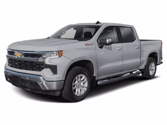 2025 Sterling Gray Metallic Chevrolet Silverado 1500 LTZ 4X4 Truck