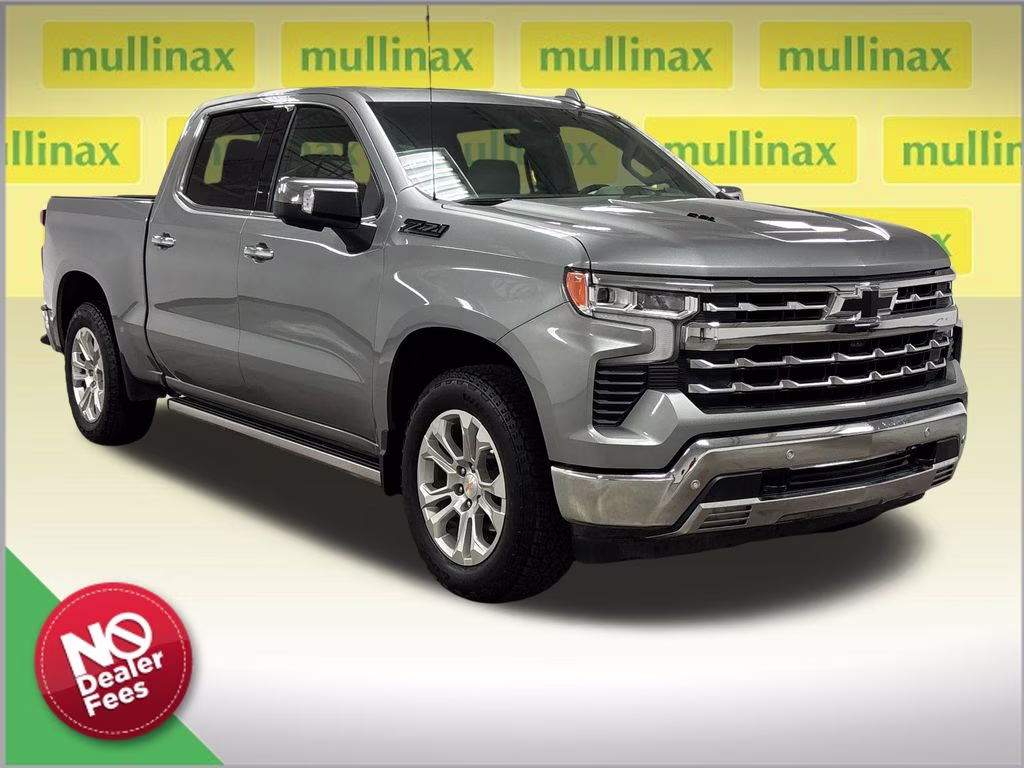 2025 Sterling Gray Metallic Chevrolet Silverado 1500 LTZ 4X4 Truck