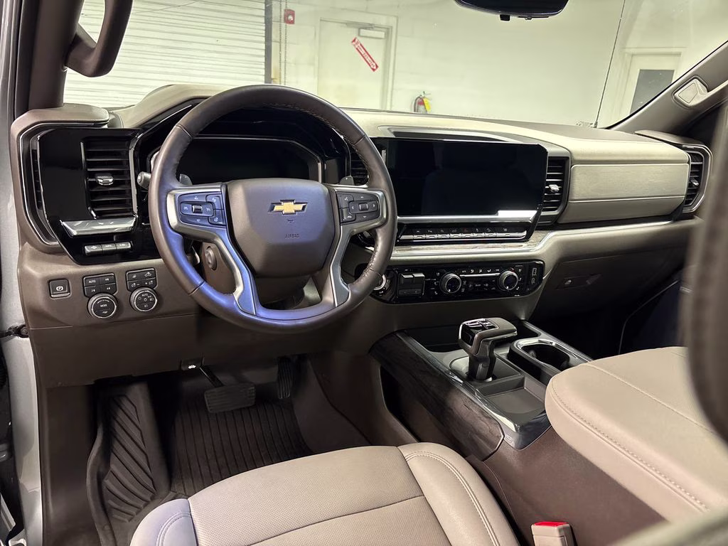 2025 Sterling Gray Metallic Chevrolet Silverado 1500 LTZ 4X4 Truck
