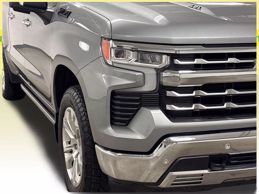 2025 Sterling Gray Metallic Chevrolet Silverado 1500 LTZ 4X4 Truck