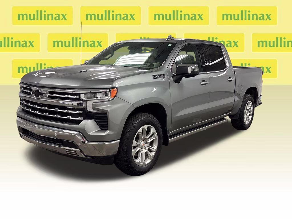 2025 Sterling Gray Metallic Chevrolet Silverado 1500 LTZ 4X4 Truck