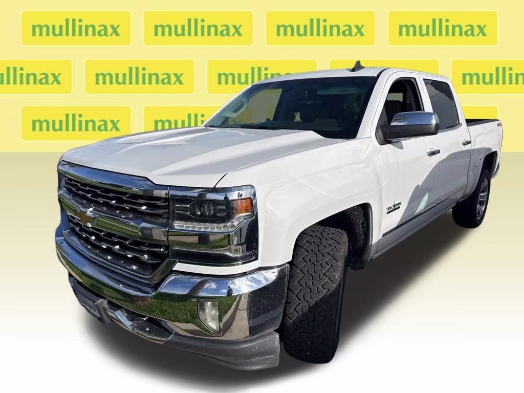 2018 Summit White Chevrolet Silverado 1500 LTZ 4X4 Truck