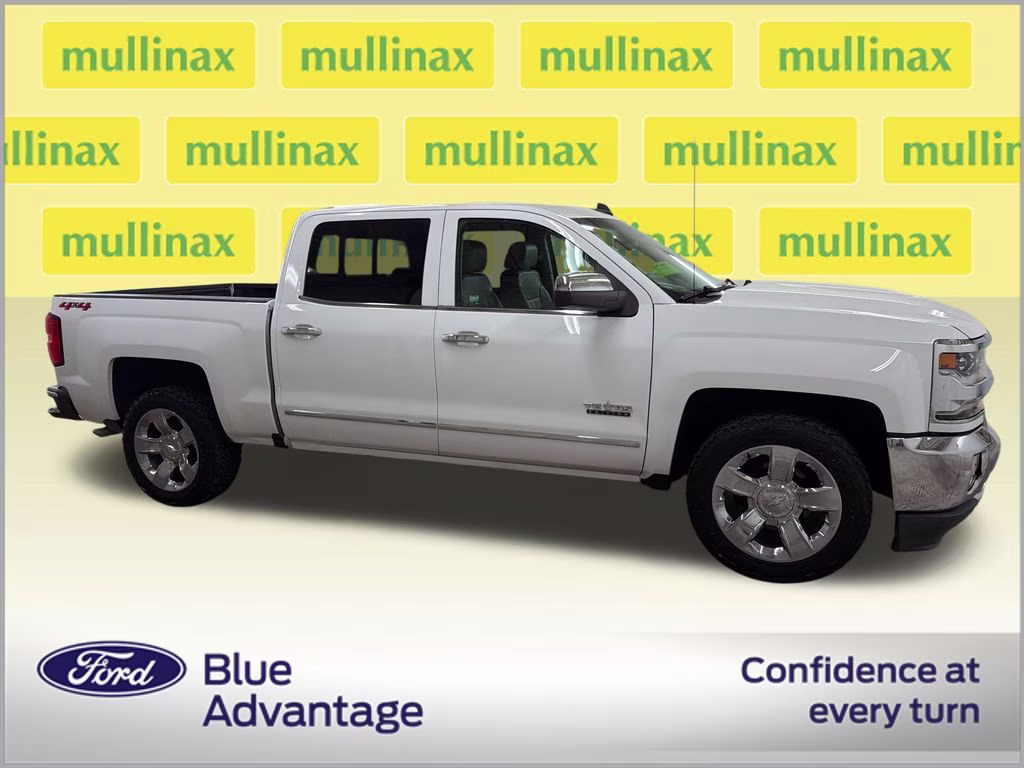 2018 Summit White Chevrolet Silverado 1500 LTZ 4X4 Truck