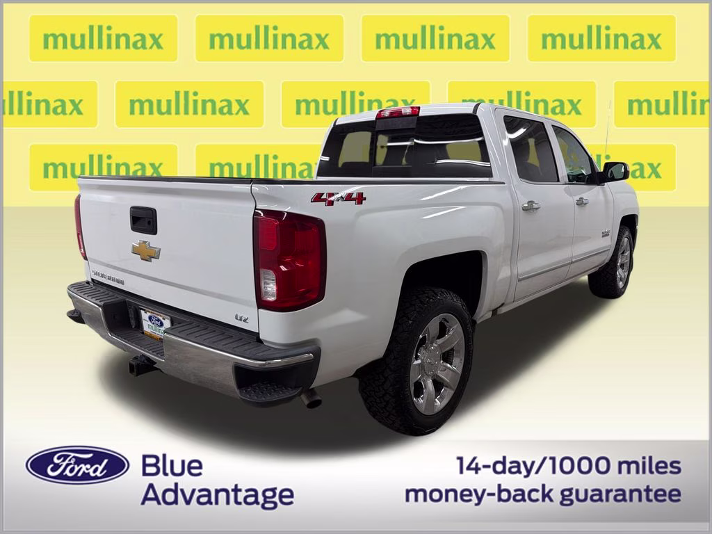 2018 Summit White Chevrolet Silverado 1500 LTZ 4X4 Truck