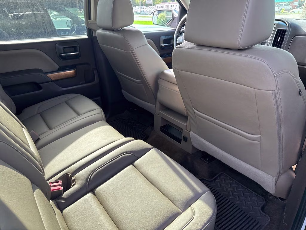 2018 Summit White Chevrolet Silverado 1500 LTZ 4X4 Truck
