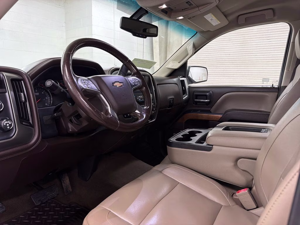 2018 Summit White Chevrolet Silverado 1500 LTZ 4X4 Truck