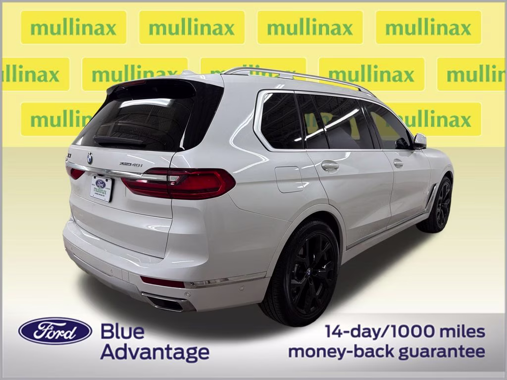2021 Mineral White Metallic BMW X7 xDrive40i AWD SUV