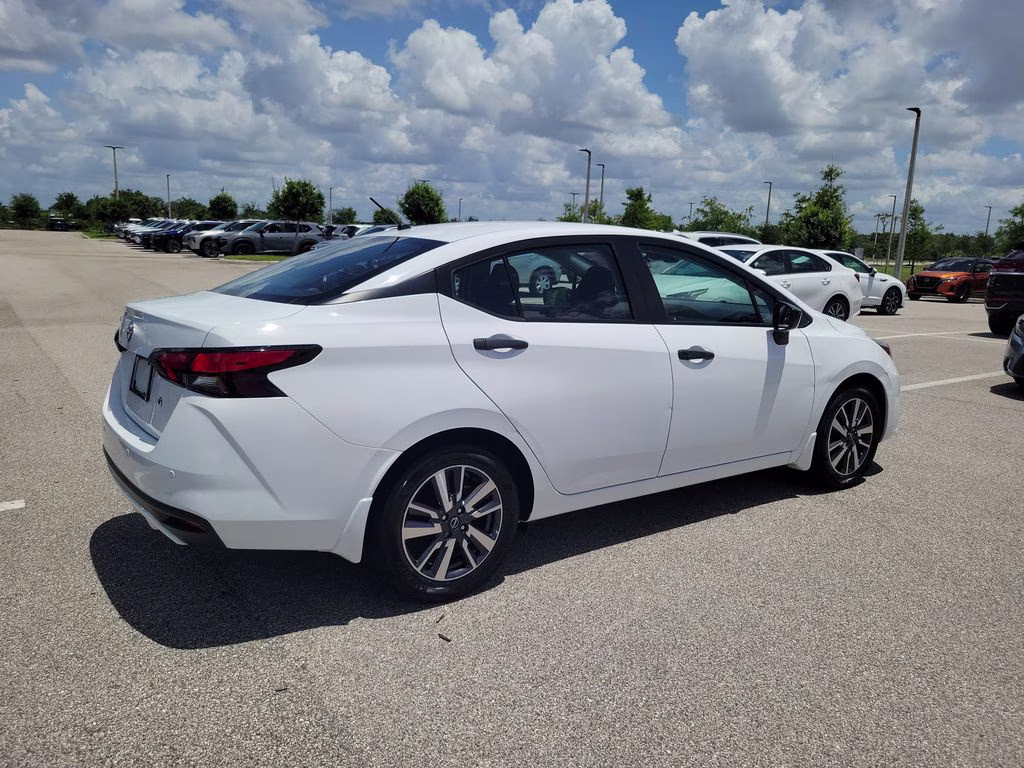 2024 Fresh Powder Nissan Versa 1.6 S FWD Sedan