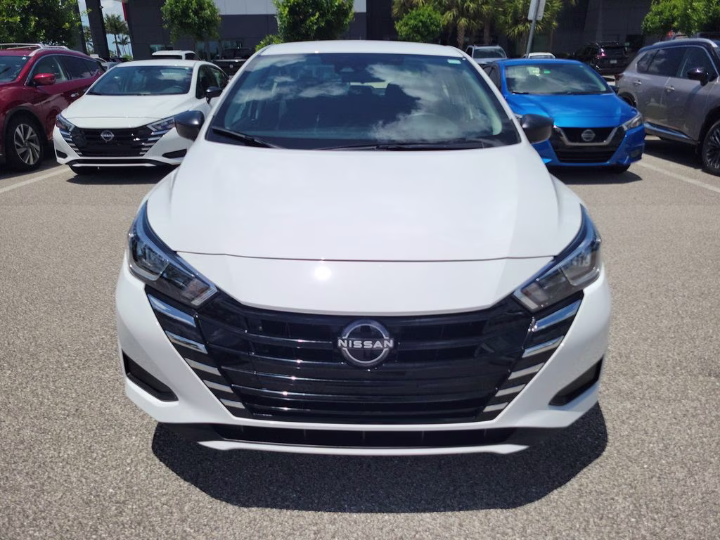 2024 Fresh Powder Nissan Versa 1.6 S FWD Sedan