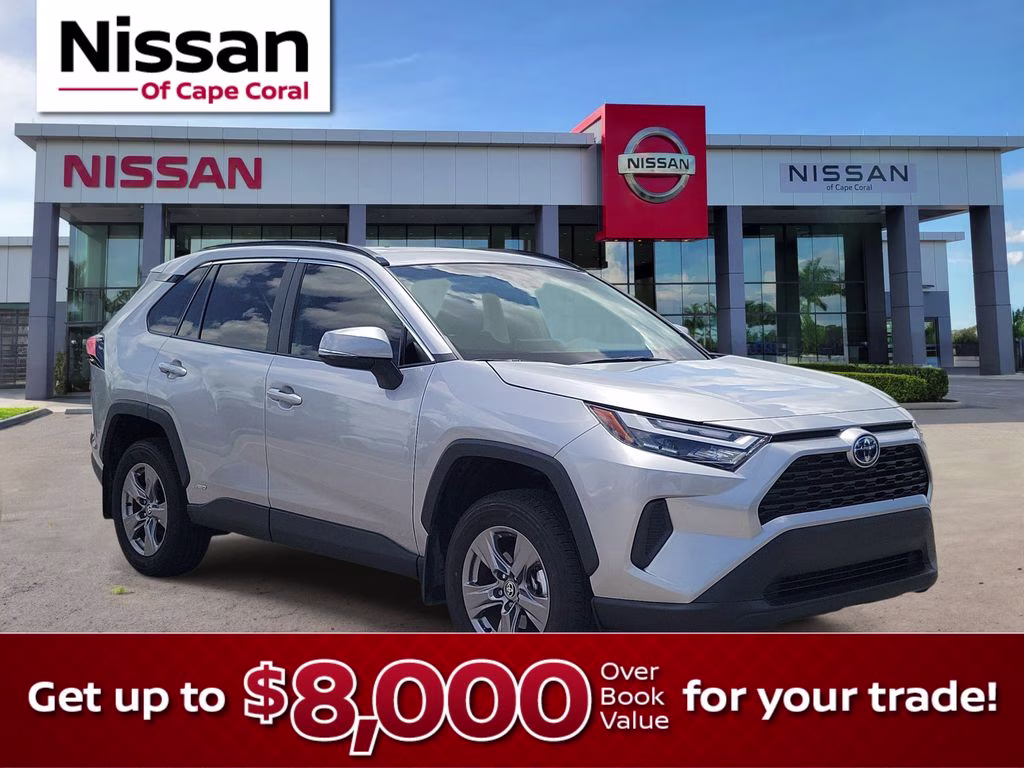 2024 Silver Sky Metallic Toyota RAV4 Hybrid XLE AWD SUV