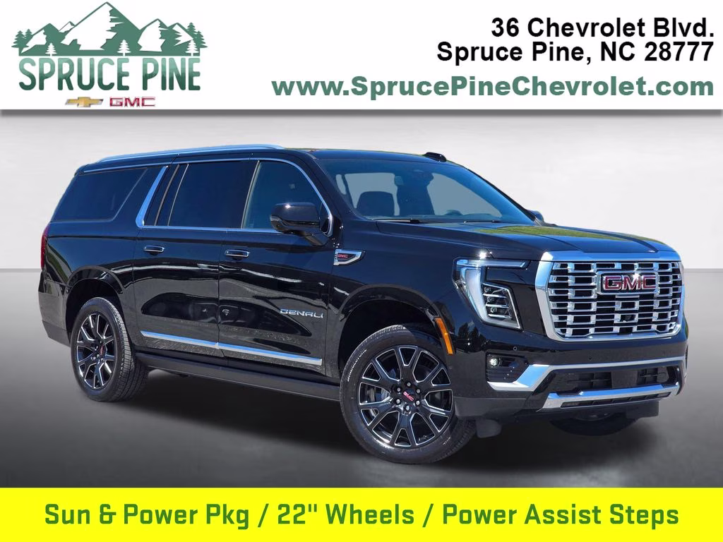 2026 Onyx Black GMC Yukon XL Denali 4X4 SUV