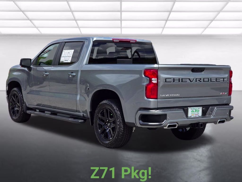2026 Sterling Gray Metallic Chevrolet Silverado 1500 RST 4X4 Truck