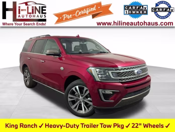 2021 Red Metallic Ford Expedition King Ranch RWD SUV