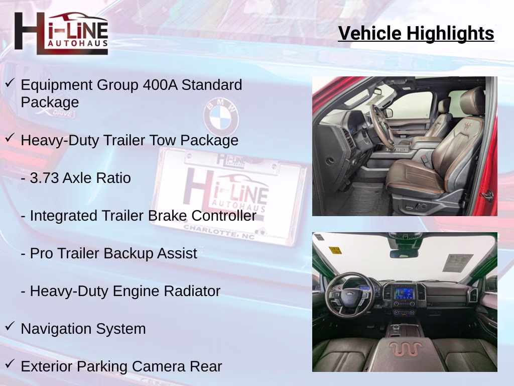 2021 Red Metallic Ford Expedition King Ranch RWD SUV