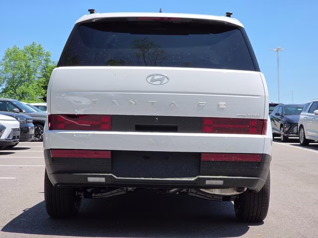 2026 Serenity White Hyundai Santa Fe Hybrid SEL AWD SUV