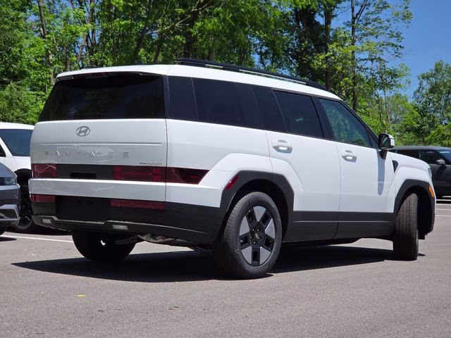 2026 Serenity White Hyundai Santa Fe Hybrid SEL AWD SUV