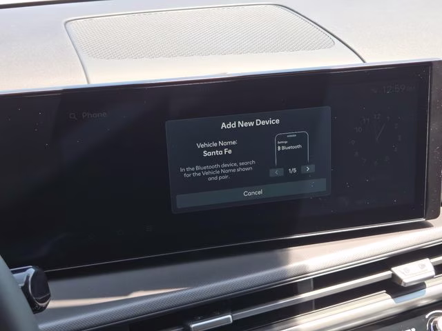 2026 Serenity White Hyundai Santa Fe Hybrid SEL AWD SUV