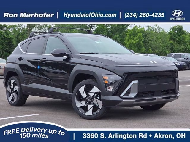 2026 Abyss Black Pearl Hyundai Kona Limited AWD SUV