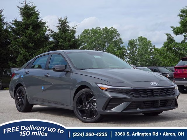 2026 Ecotronic Gray Pearl Hyundai Elantra Hybrid SEL Sport FWD Sedan
