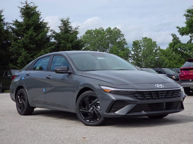 2026 Ecotronic Gray Pearl Hyundai Elantra Hybrid SEL Sport FWD Sedan