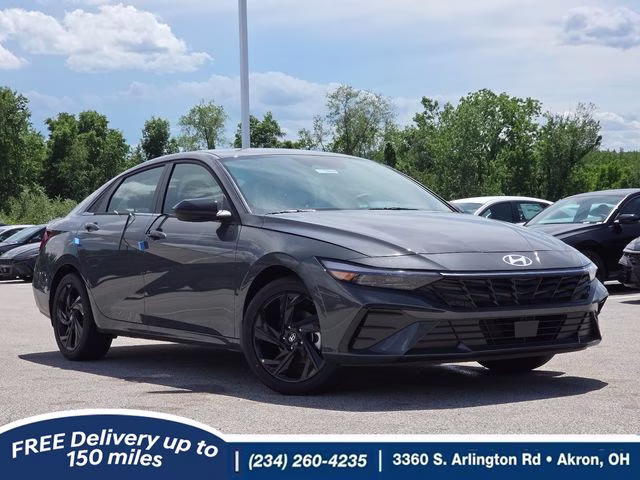2026 Ecotronic Gray Hyundai Elantra SEL Sport FWD Sedan