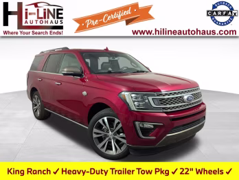 2021 Red Metallic Ford Expedition King Ranch RWD SUV