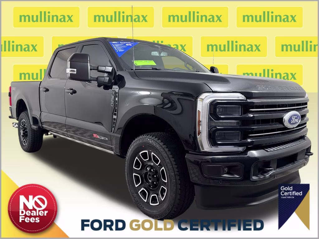 2026 Agate Black Metallic Ford Super Duty F-350 SRW Platinum 4X4 Truck