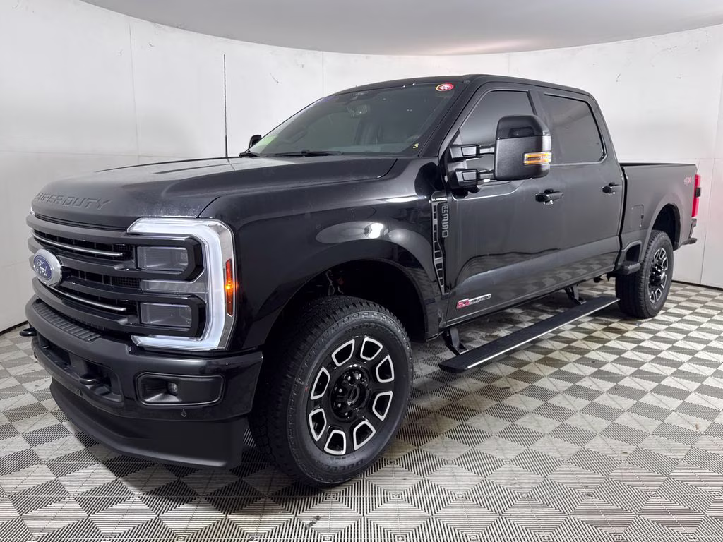 2026 Agate Black Metallic Ford Super Duty F-350 SRW Platinum 4X4 Truck