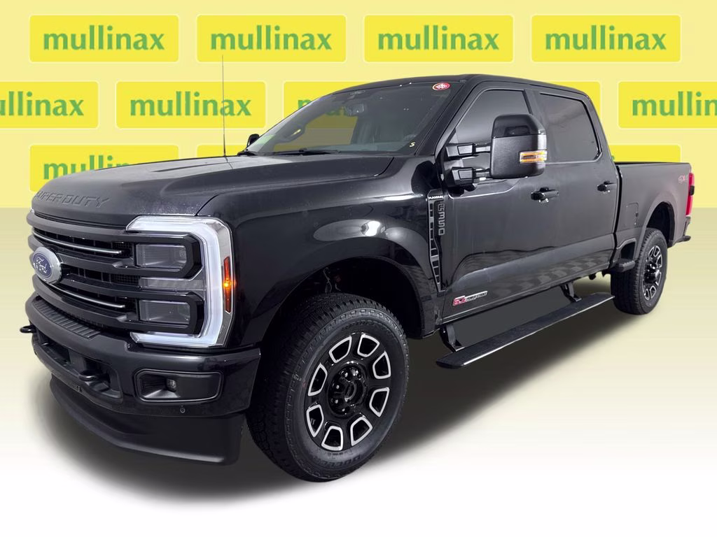 2026 Agate Black Metallic Ford Super Duty F-350 SRW Platinum 4X4 Truck