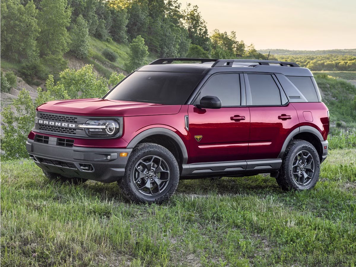 2021 Blue Metallic Ford Bronco Sport Big Bend 4X4 SUV