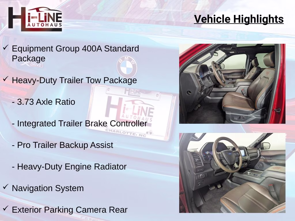 2021 Red Metallic Ford Expedition King Ranch RWD SUV