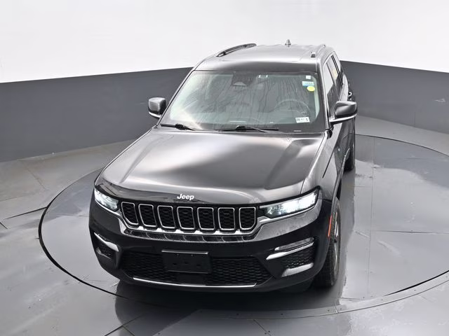 2022 Diamond Black Crystal Pearlcoat Jeep Grand Cherokee 4xe 4X4 SUV