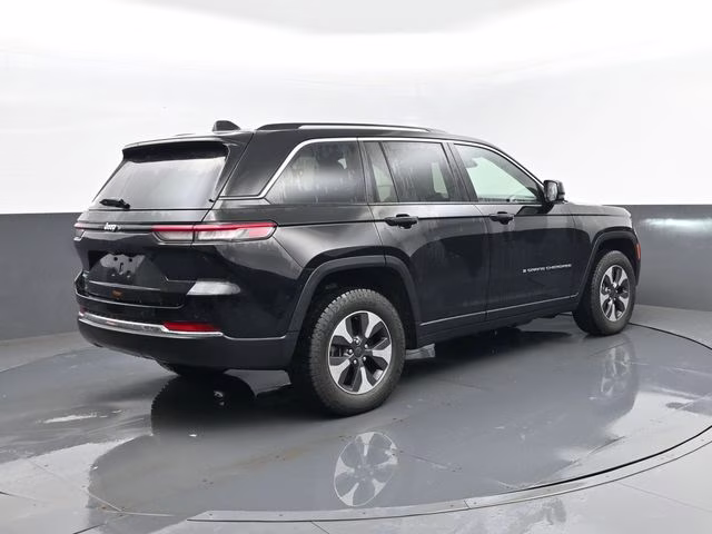 2022 Diamond Black Crystal Pearlcoat Jeep Grand Cherokee 4xe 4X4 SUV