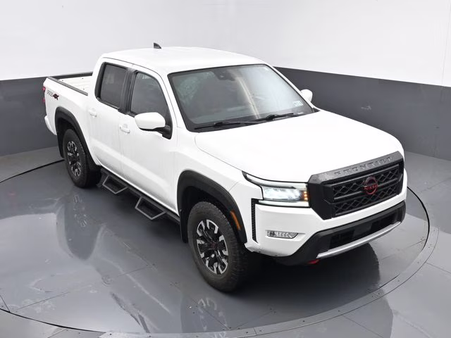 2024 Glacier White Nissan Frontier PRO-4X 4X4 Truck