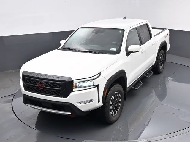 2024 Glacier White Nissan Frontier PRO-4X 4X4 Truck
