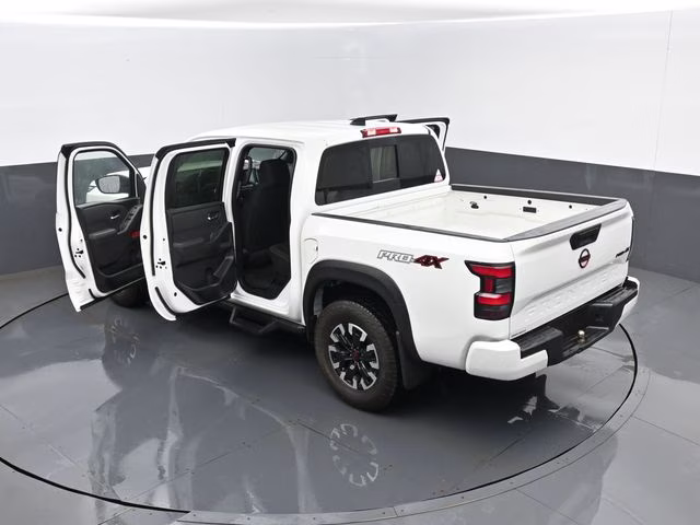 2024 Glacier White Nissan Frontier PRO-4X 4X4 Truck