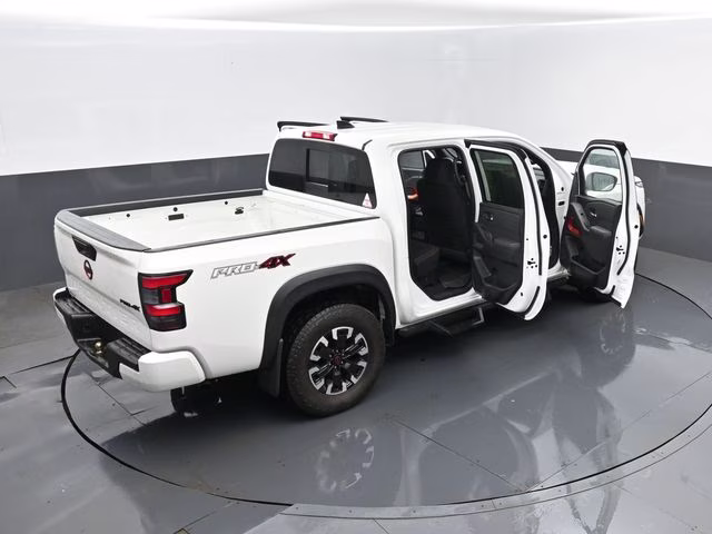 2024 Glacier White Nissan Frontier PRO-4X 4X4 Truck