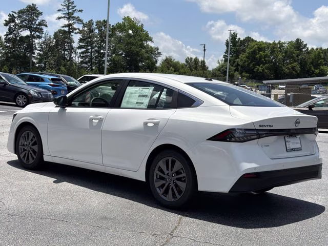 2026 Aspen White Tricoat Nissan Sentra SL FWD Sedan
