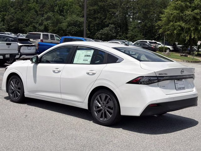 2026 Aspen White Tricoat Nissan Sentra SL FWD Sedan