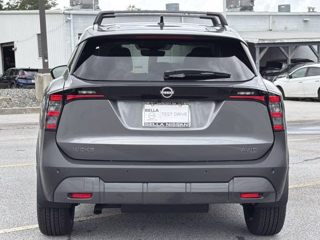 2026 Gun Metallic Nissan Kicks SV AWD SUV