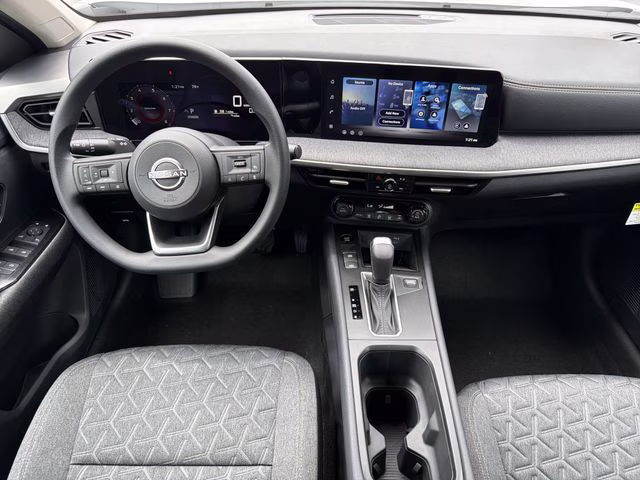 2026 Aspen White/Super Black Nissan Kicks SV FWD SUV