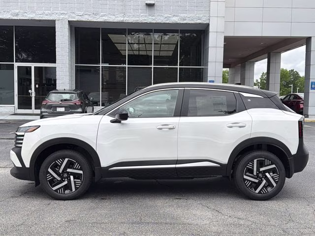 2026 Aspen White/Super Black Nissan Kicks SV FWD SUV