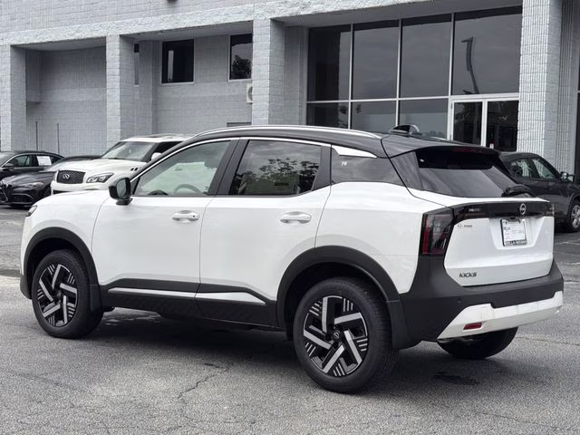 2026 Aspen White/Super Black Nissan Kicks SV FWD SUV
