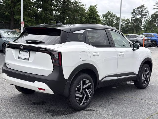 2026 Aspen White/Super Black Nissan Kicks SV FWD SUV