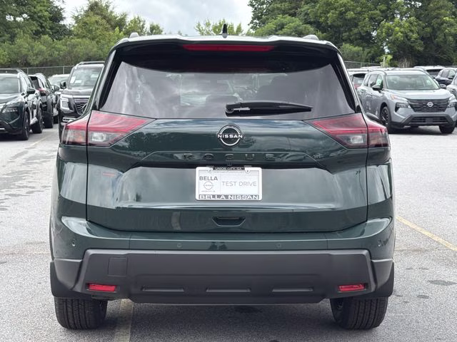 2026 Obsidian Green Nissan Rogue Dark Armor FWD SUV