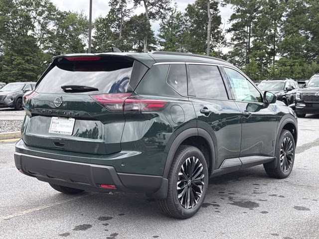 2026 Obsidian Green Nissan Rogue Dark Armor FWD SUV