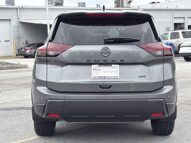 2026 Gun Metallic Nissan Rogue Dark Armor AWD SUV